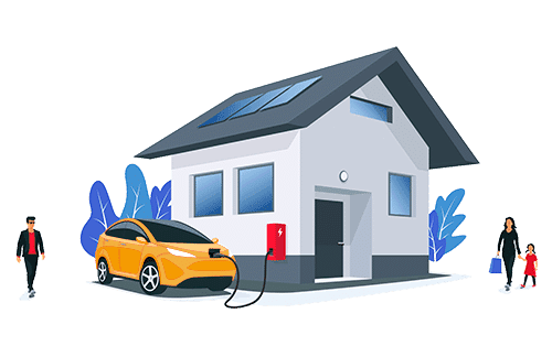 aurinkopaneelit omakotitalon katolle