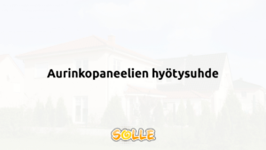 Aurinkopaneelien hyötysuhde