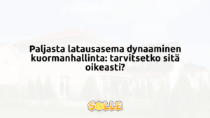 Paljasta latausasema dynaaminen kuormanhallinta: tarvitsetko sitä oikeasti?